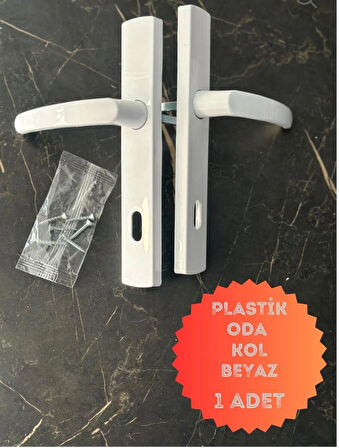 Plastik Kapı Kolu (ODA) Plastik Kapı Kolu / Beyaz