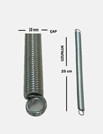 HOPPALA YAYI / ÇELİK KAPI YAYI ( ÇAP : 10 mm - UZUNLUK 25 cm