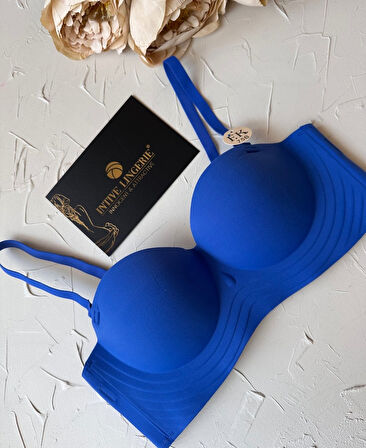 Lady Baby Straplez Kesim Destekli Dikişsiz Balensiz Toparlayıcılı İthal İz Yapmaz Sütyen
