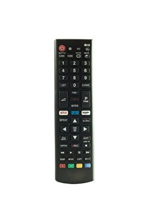 Lg Led Tv Akb75095307 Uyumlu Netflix Amazon Tuşlu Kumanda Pil Hediyeli