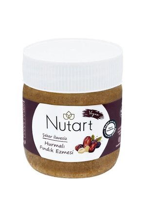 NUTART Hurmalı Fındık Ezmesi (Şeker İlavesiz) 200 g