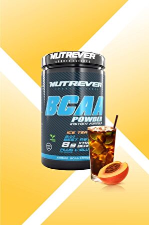 Nutrever Bcaa Powder Ice Tea Şeftali Aromalı 500 gr