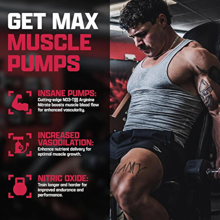 Nutrex Niox Nitric Oxide Arginine Nitrate+Vitamin C Muscle Pump Booster 90 Tablet