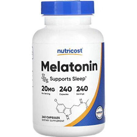 Nutricost Melatonin Sleep support 20 Mg 240 Tablet