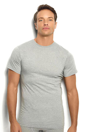 Jiber 111 Sıfır Yaka Pamuk Erkek Fanila Tişört