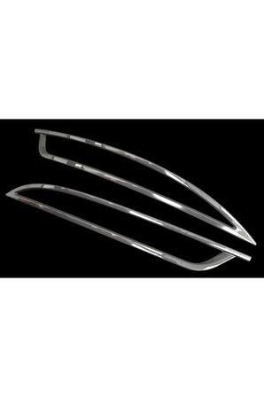 Nova Krom Fiat Egea Sedan Paslanmaz Krom Difüzör 3 Parça 2015 Üzeri ( Mat)