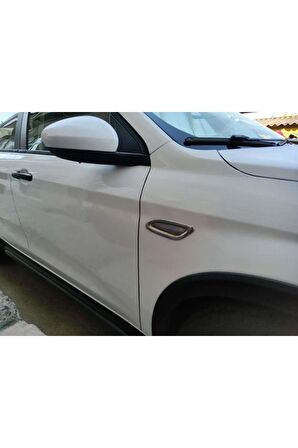 Nova Krom Fiat Egea Sinyal Çerçevesi Paslanmaz Krom + Abs 2015 - 2024 (Mat)