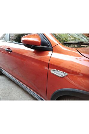 Nova Krom Fiat Egea Sinyal Çerçevesi Paslanmaz Krom + Abs 2015 - 2024 (Parlak)