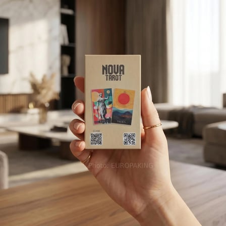 Nova Tarot Kartları – 78 Kart İngilizce Modern Soyut Tarot Destesi