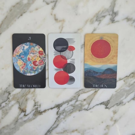 Nova Tarot Kartları – 78 Kart İngilizce Modern Soyut Tarot Destesi
