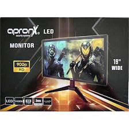 Apronx Apx-nw19 19" Led Vga+hdmı Monitor