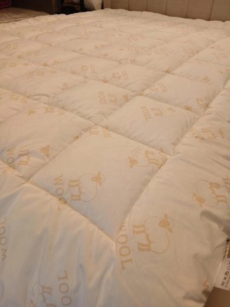 Yün Yorgan ,Günaydın Yün Yorgan , Organik , Wool Quilt , 1.Kalite ,Uzun Ömürlü ,Sağlıklı , Lüx,Çift