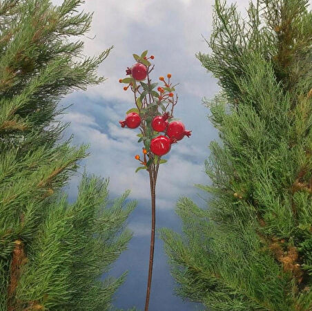 YAPAY NAR AĞACI DALI 95 CM YILBAŞI  SÜSÜ (1 ADET)