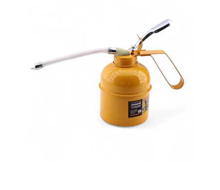Madeni Yağdanlık 500 ml Araba Makine Atölye Yağdanlığı Spiralli Metal Gövdeli Uçlu Yağ Pompası