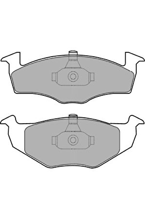 Ön Balata Polo (95-01) Fabıa (02-14) Cordoba 98-05 (gdb1274)(17.30 Mm)