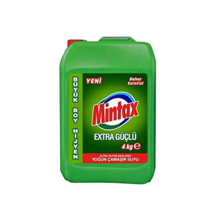 Mintax Extra Güçlü Ultra Yoğun Çamaşır Suyu 4 kg