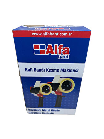 Alfa Koli Paketleme Bantlama ve Kesme Makinesi Aleti - 1 Adet