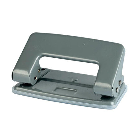 Mimaks E-10/G Metak Gri Renk Delgeç - 10 Sayfa Delme Kapasiteli - 80 mm. Delme Genişliği - 1 Adet