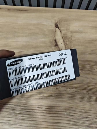 Samsung Galaxy Watch 3 41 mm SM-R850NZ Akıllı Saat TEŞHİR 