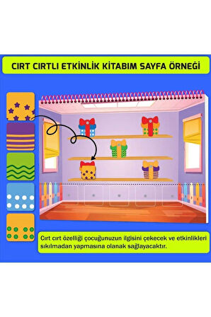 Konuşma Ve Dikkati Geliştiren 2-4 Yaş Cırt Cırtlı Etkinlik Kitabım