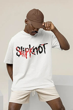 Slipknot The Subliminal Verses Baskılı Unisex Oversize Rock Metal Müzik Grubu Tişört