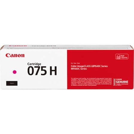 Canon CRG-075H 6367C002 Kırmızı Yüksek Kapasiteli Orijinal Toner