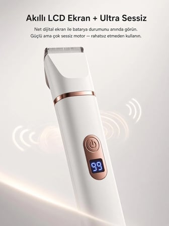 Wablow Vücut Tıraş Makinesi Series 5+1 Seti,Yüz/Saç/Vücut, IPX7 Su Geçirmez,Seramik Bıçak Şarj Standlı (garanti)