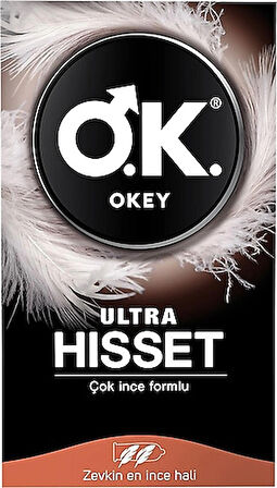 Okey Ultra Hisset Prezervatif 10'LU