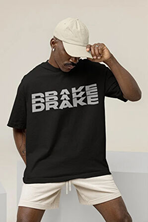 Certifid Lover Boy Drake Baskılı Unisex Oversize Rapper Tişört