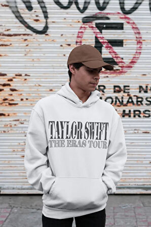Taylor Swift The Eras Tour Baskılı Unisex Oversize Şarkıcı Hoodie