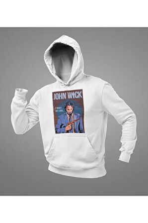 It Wasn't Just A Dog Yazılı Unisex Oversize John Wick Hoodie