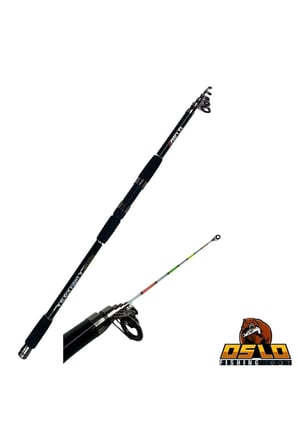 Okuma Outrax 6000 360cm 100-200gr Black Fight Profesyonel Sazan Kıyı Olta Takımı Seti