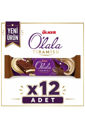 Ülker O'lala Tiramisu Çikolata (45 g) x12 adet