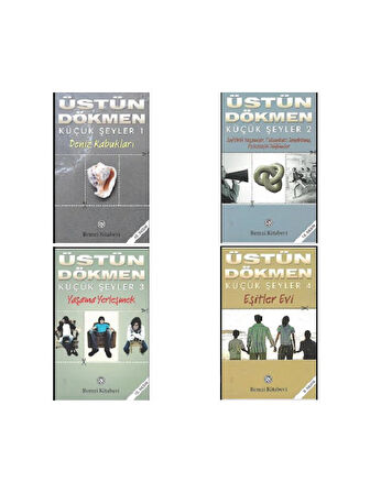 Küçük Şeyler - 1-2-3- 4 Kitap Set - Üstün Dökmen