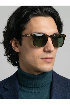 Oliver Leopar Desenli Köşegen Unisex Güneş Gözlüğü