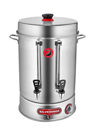 160 BARDAK 15 LİTRE BASMALI METAL MODEL ÇAY MAKİNESİ