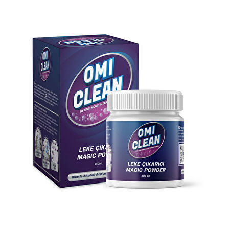 ONE MORE OMİ CLEAN LEKE ÇIKARICI MAGİC POWDER