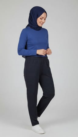 KADIN ORTA YAŞ VE ÜZERİ BELİ LASTİKLİ CEPLİ ÖNÜ DİKİŞLİ KALIN KIŞLIK PENYE PANTOLON