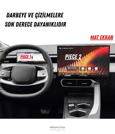 Omoda 7 Hayalet Ekran ve Multimedya Uyumlu Set Mat Ekran Koruyucu