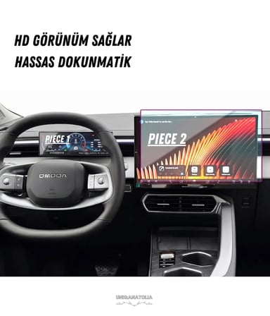 Omoda 7 Hayalet Ekran ve Multimedya Uyumlu Set Nano Ekran Koruyucu