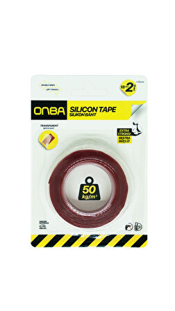 18mm x 2yrd Silikon Bant Ekstra Güçlü 