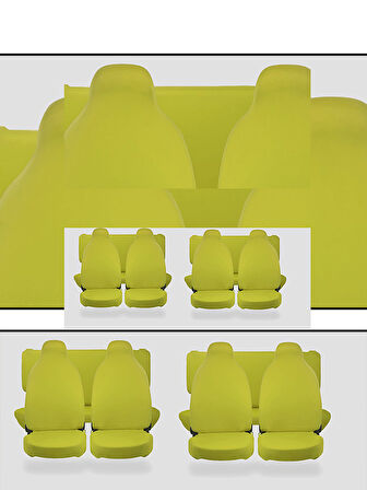 CHEVROLET EPİCA İçin Uyumlu Servis Kılıfı SARI