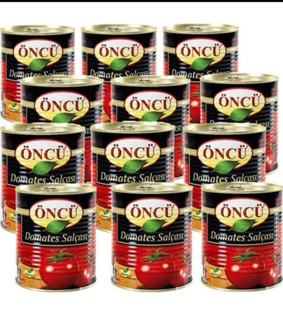 Öncü Domates Salçası Teneke 830Gr x 12 Adet