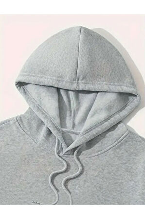 One Yazı Baskılı Kapüşonlu Sweatshirt
