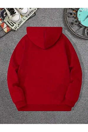 One Yazı Baskılı Kapüşonlu Sweatshirt