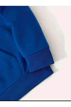 One Yazı Baskılı Kapüşonlu Sweatshirt