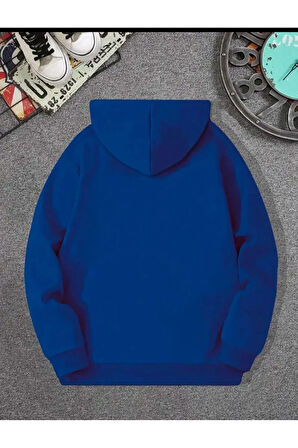 One Yazı Baskılı Kapüşonlu Sweatshirt