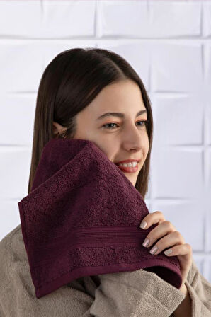 2’li Havlu Havlu Seti El Yüz Havlusu %100 Pamuk Premium 600gsm Banyo El Havlusu Hızlı kuruma