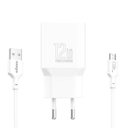 Onopo S3 12W 2.4A Micro USB Şarj Cihazı