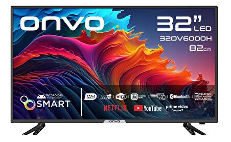 ONVO 32OV6000H 32'' HD READY ANDROID 13 SMART LED